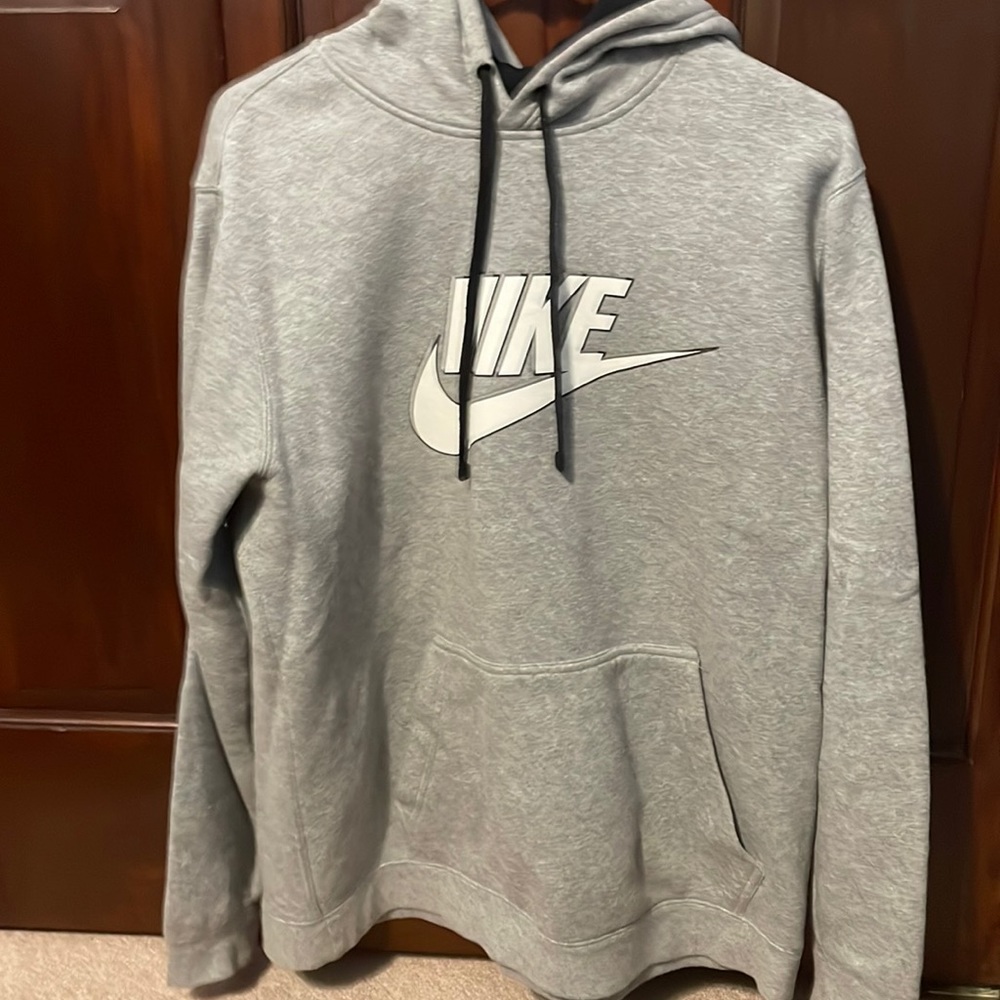 Grey Nike hoodie, great condition